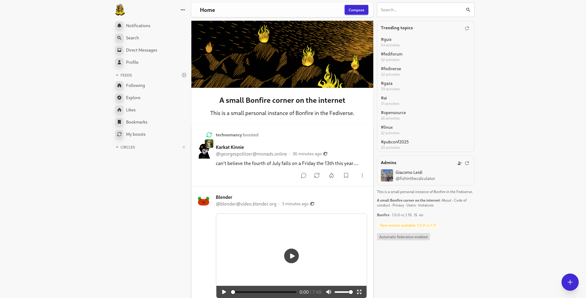 bonfire.fishinthecalculator.me's home page